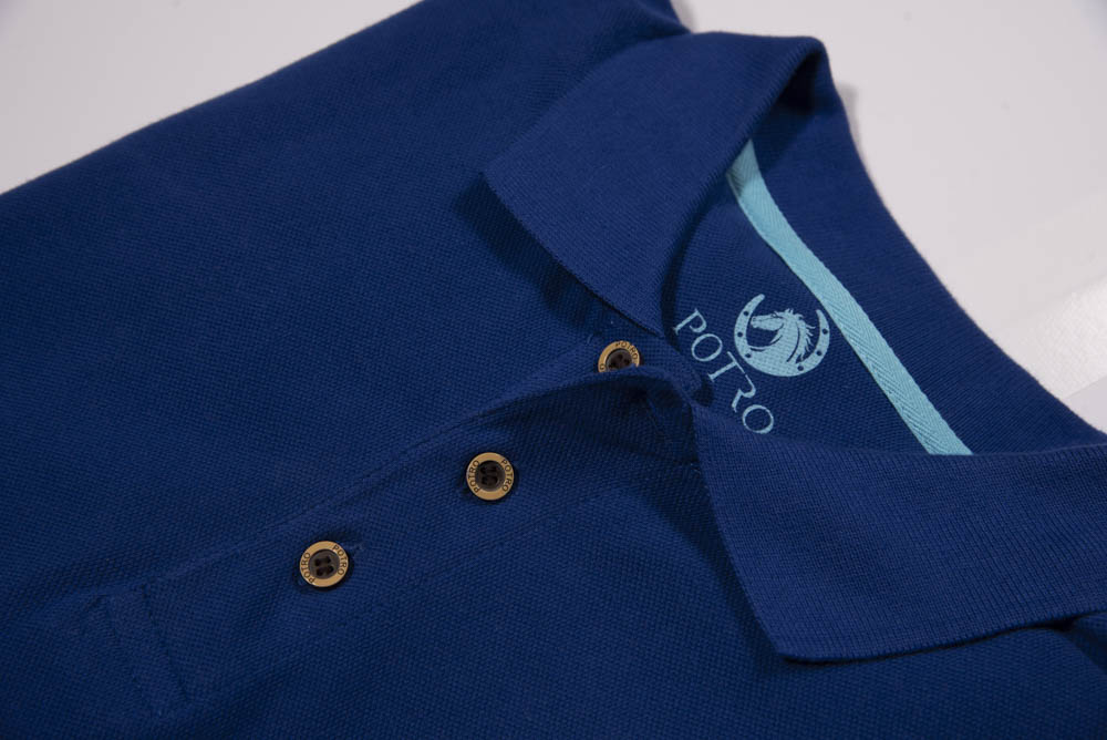Pima Cotton Polo Piqué – Royal Blue